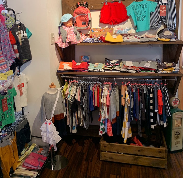 子供服・ベビー服のセレクトショップZipeers店内